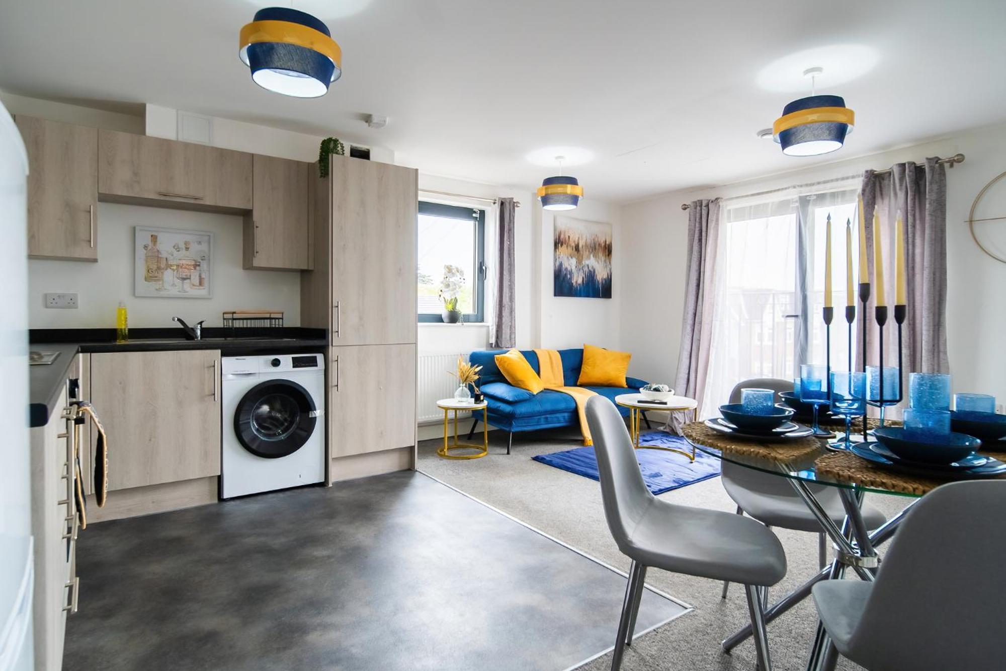 One And Two Bed Apartments Slough Near Heathrow Colnbrook Exteriör bild