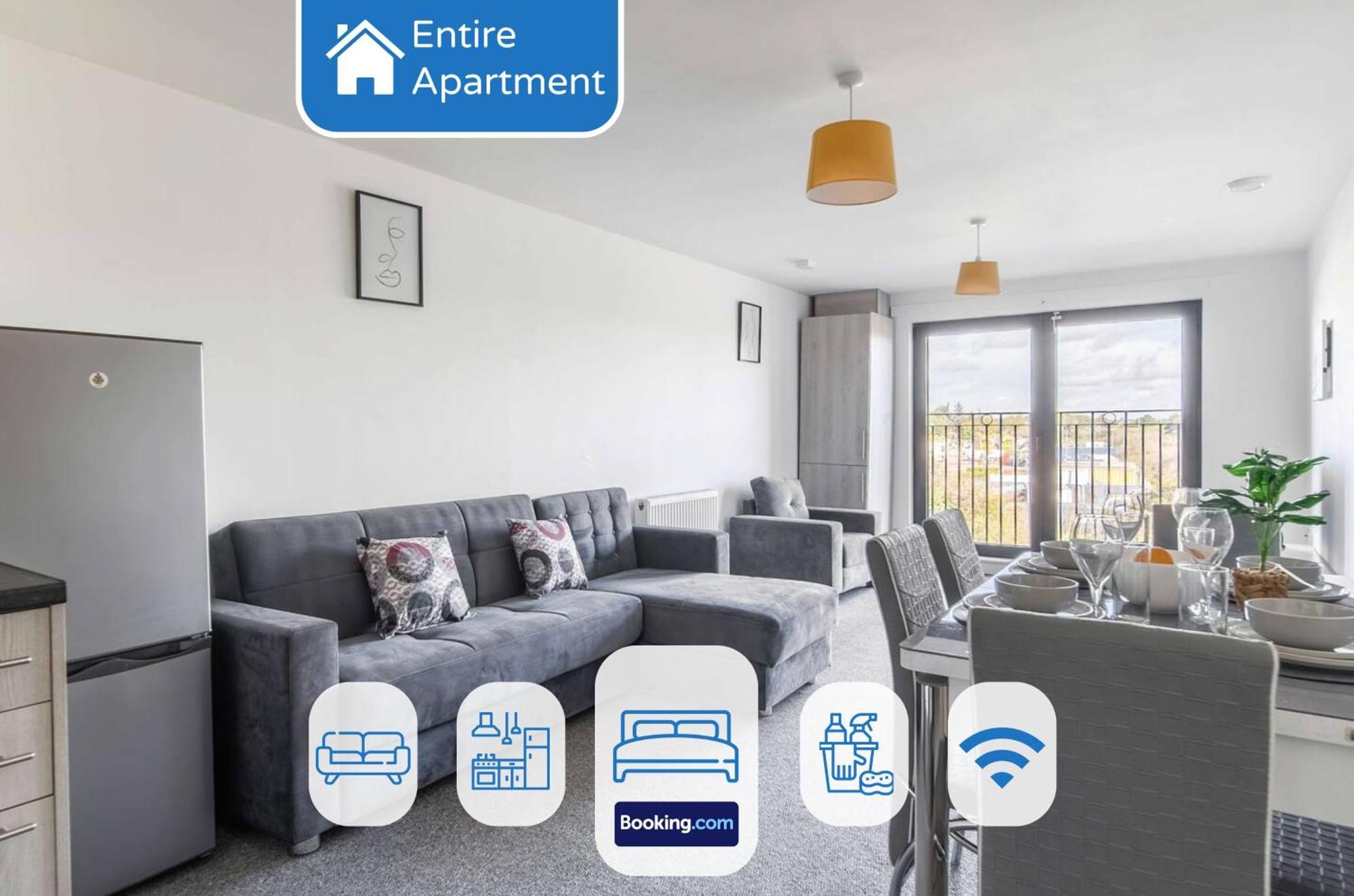 One And Two Bed Apartments Slough Near Heathrow Colnbrook Exteriör bild